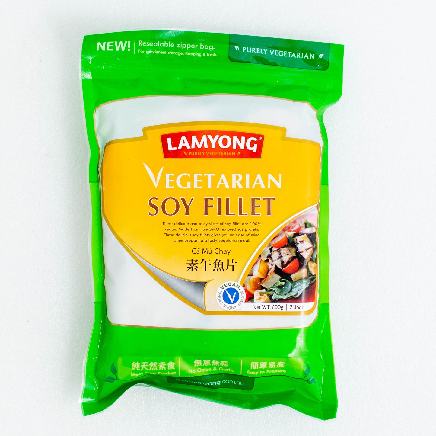 南洋素午魚片600g Lamyong Veg. Soy Fillet 600g
