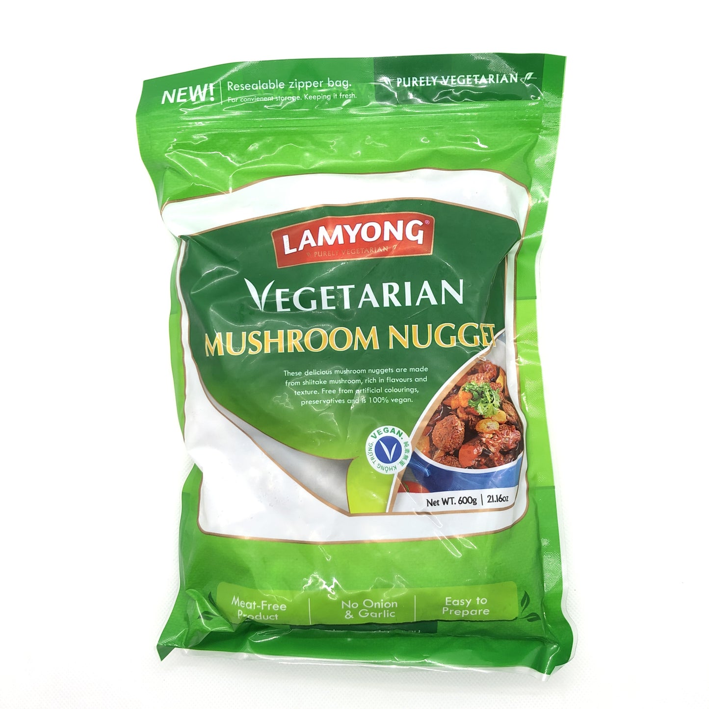 素香菇燉寶 LY Vegan Mushroom Nuggets 600g