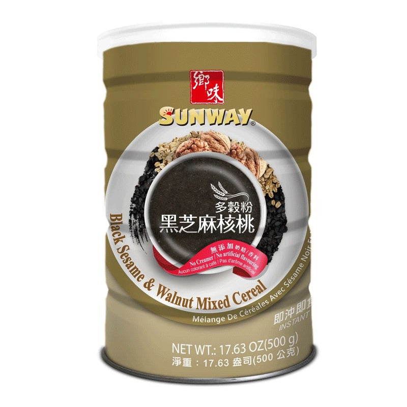 SW-Black Sesame & Walnut Powder 500g 鄉味-黑芝麻核桃500g
