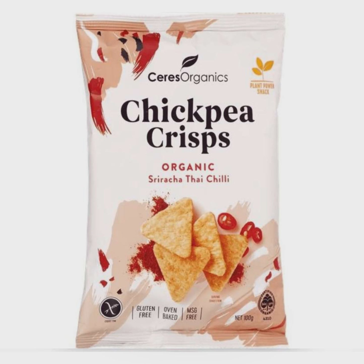 Crisps Chickpea Sriracha Thai Chilli 100g