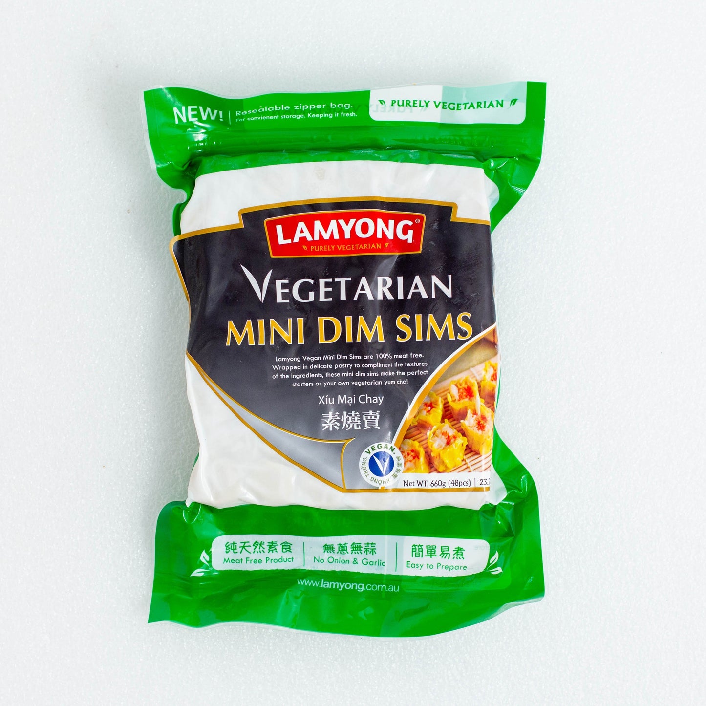 南洋素燒賣48pcs Lamyong Veg. Dim Sim 48pcs