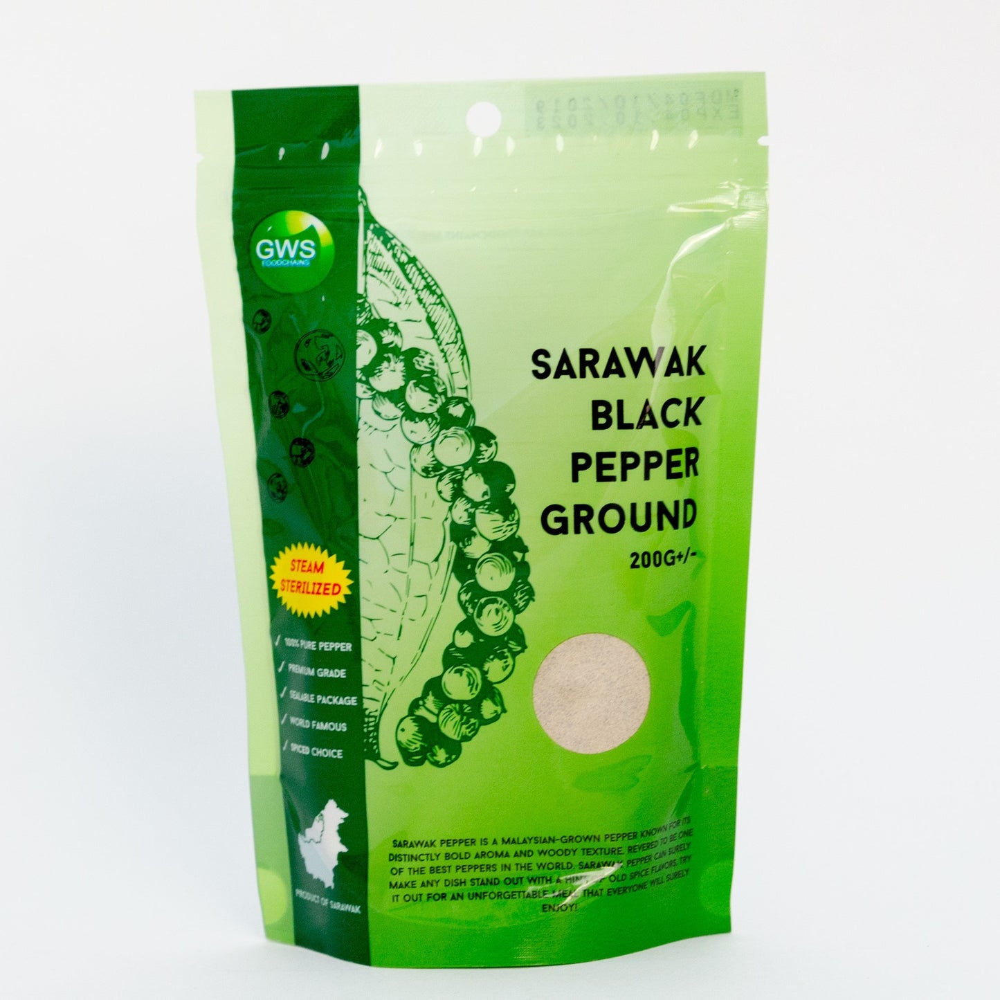 黑胡椒粉200g Black Pepper Ground