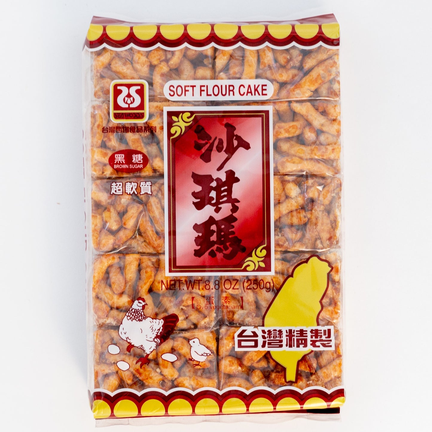 黑糖沙琪馬250g Brown Sugar Soft Flour Cake