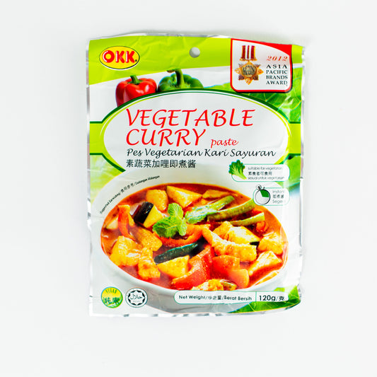 純素蔬菜咖哩醬Vagan Vegetable Curry Paste 120g
