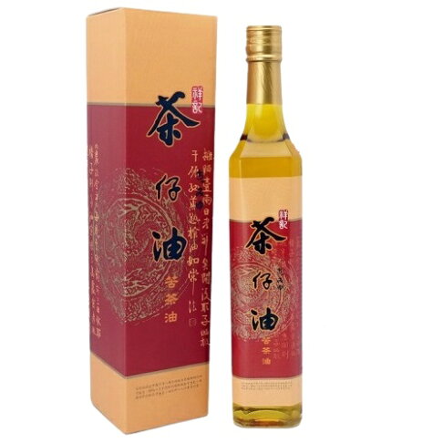 祥記100%頂級苦茶油500ml ツバキ油 12PCS/CTN