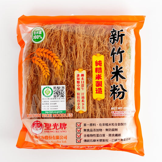 聖光糙米粉200g 玄米麺