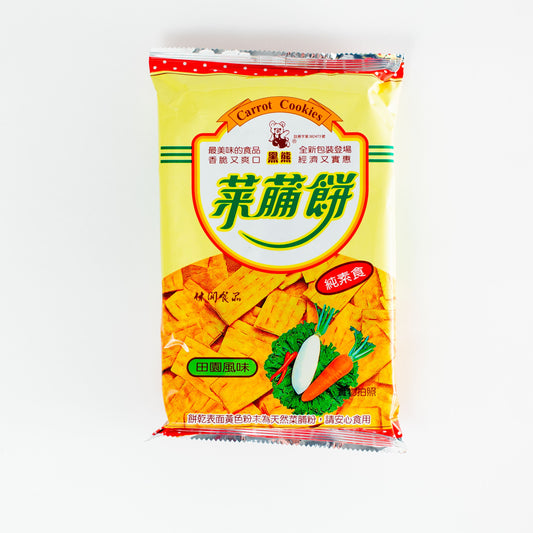 黑熊菜蒲餅110g BB Crackers-radish Flavour