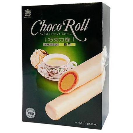 義美巧克力捲(綠茶) I Mei Choco Roll  Green Tea  137gm