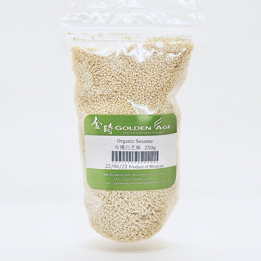 有機白芝麻250g  Organic Sesame