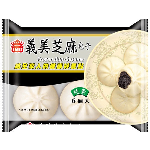 義美芝麻包 360g I Mei Stuffed Sesame Bun 6pc