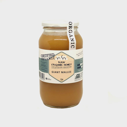 Raw Honey 1kg - Giant Mallee