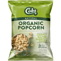 Cobs  Organic Popcorn Sweet/Salty 120g