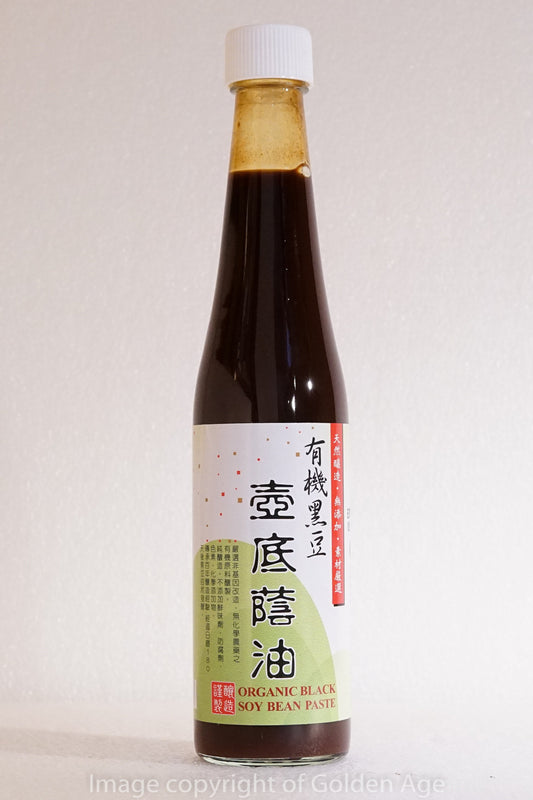 有機黑豆壺底蔭油膏420ml organic black soy bean paste