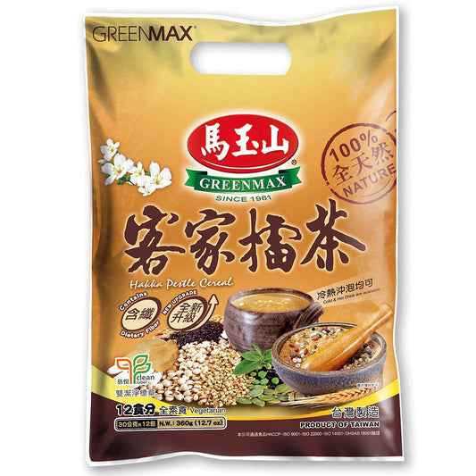 馬玉山客家擂茶 (袋)35g*14PcsGREENMAX TAIWAN HAKKA MIX CEREAL - LUI CHA