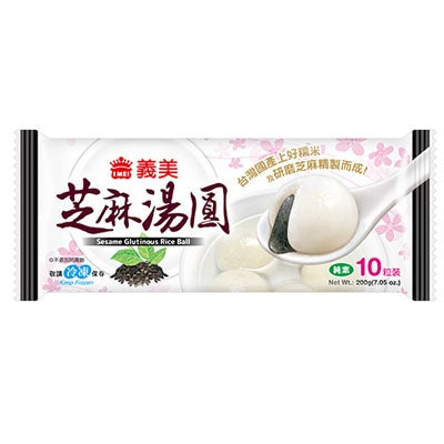 義美芝麻湯圓200g sesame rice ball